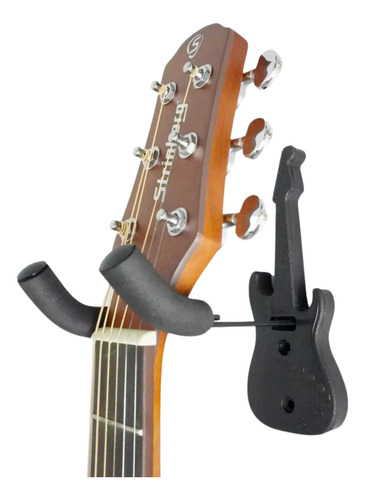 Suporte De Parede Saty  Violão Guitarra Baixo Modelo Guitar