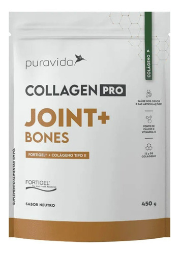 Collagen Pro Joint+ Bones - Puravida 450g