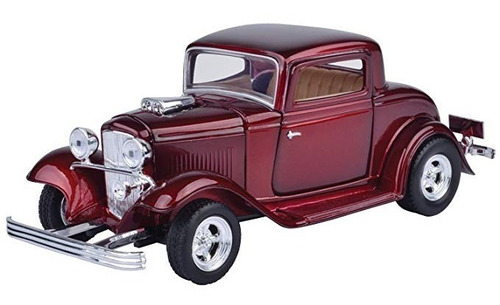 Motormax Estadounidense Classics 1932 Ford Coupe 1/24 Escala