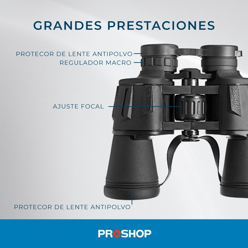 Imagen 6 de 10 de Binoculares Larga Vista Potente Prismatico 20x50 Bak-4 !