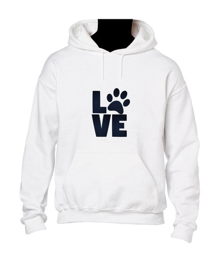 Buso Buzo Unisex Love Animal Personalizado