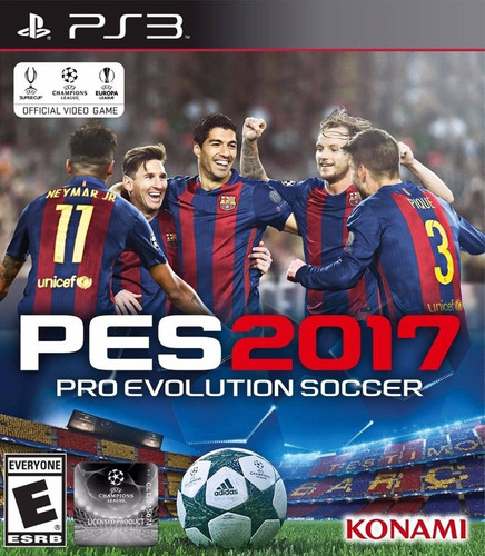 Pes 2017 Standard Ps3 Físico (Reacondicionado)