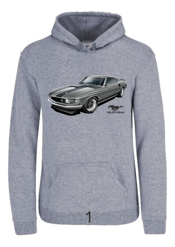 Sudadera Para Niño Y Niña Mustang Carros