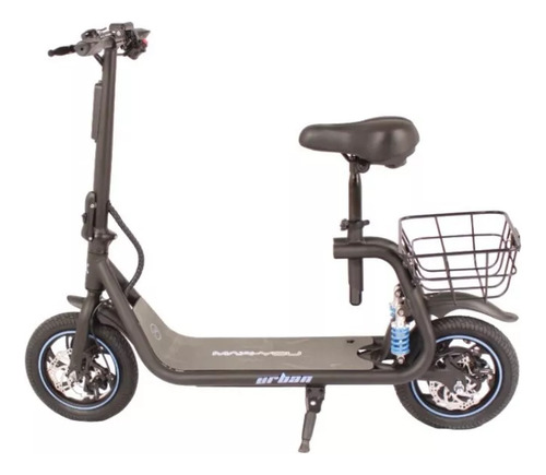 Monopatin Electrico Max You C1 Asiento Y Canasto 29 Km/h (Reacondicionado)