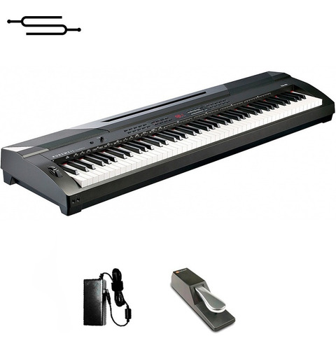 Imagen 2 de 7 de Piano Kurzweil Ka90 88 Teclas Pesadas + Soporte + Funda