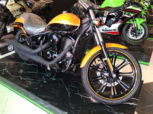 Imagen 2 de 20 de Kawasaki Vulcan 900 Custom 2022 0km Naranja