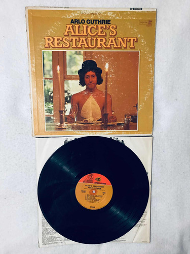 Arlo Guthrie Alices Restaurant Lp Vinyl Vinilo  Ed Usa 1970