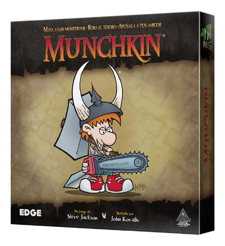 Muchkin Juego Cartas Dungeon Rol Tesoros Mountruos Cartas