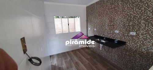 Casa Nova, Com 2 Dormitórios / 2 Banheiros, 65 M² Por R$ 285.000 - Jardim Das Gaivotas - Caraguatatuba/sp - Ca4842