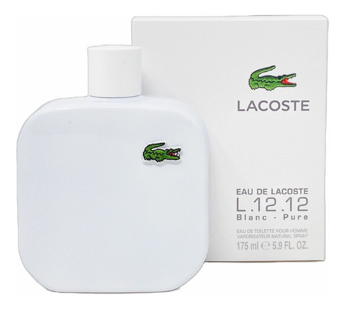 Eau De Lacoste L.12.12 Blanc Blanco Eau De Toilette 175 Ml