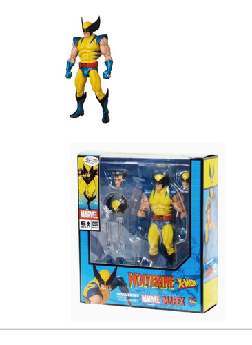 Figura De Accion Wolverine Mafex Original 