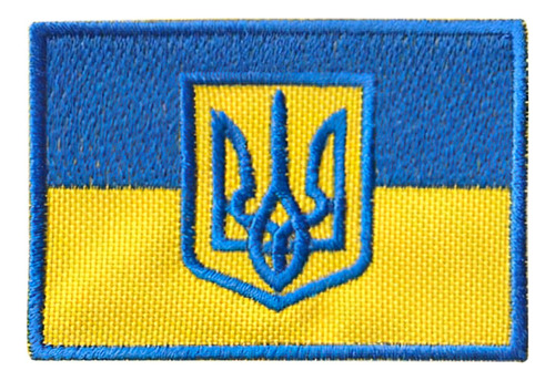 Parche Bordado Bandera Ucrania Ukraine Tanica Flag