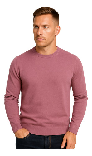 Sweater Hombre Cuello Redondo Premium Pullover Sueter