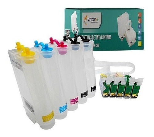 Sistema De Tinta Para Eps Vacío T 1110 115 Bk 103 Colores 5 