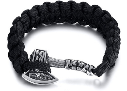 Vnox Pulsera Acero Inoxidable Hacha Vikinga Hombres Br-1135b