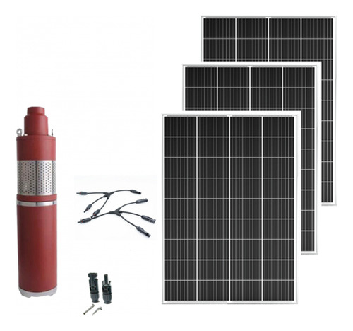 Kit Bomba Solar Trisol 25m 2000lt Hora