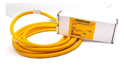 Turck Vb 80.5-4 8-port Junction Box With Cable M12 Eurof Cck