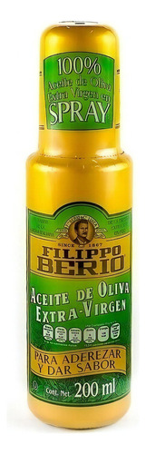 Aceite Oliva Extra Virgen Spray Filippo Berio 200 Ml