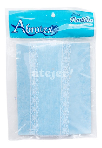 Imagen 3 de 4 de Puntilla Mercería Nylon Art 1599 De 15mm X 20 Metros