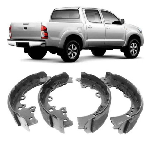 Sapata De Freio Traseiro Hilux Hilux Sw4 La Ty/327-cp Frasle