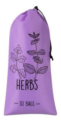 Kit 3x: Saco Para Ervas (herbs) So Bags