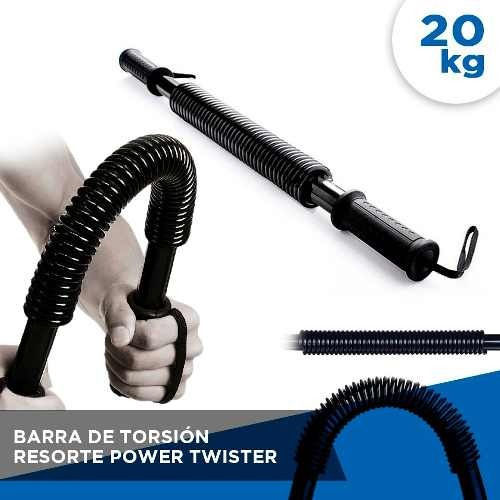 Barra De Torsión Resorte Power Twister Tensión De 20kg