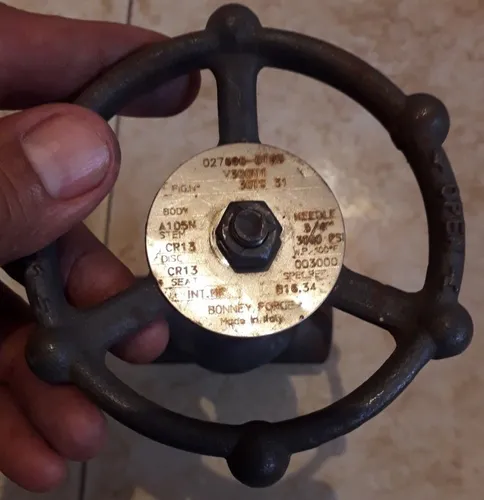 Valvula De Globo 3/4 3000 Npt
