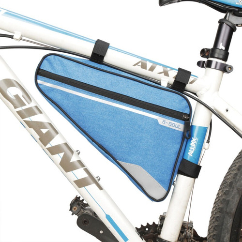 Bolsa Triangular Impermeable Para Bicicleta 1.5 Litros