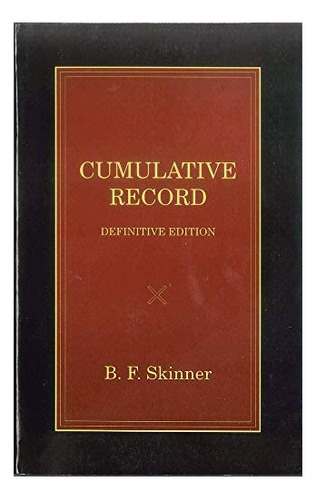 Libro: Cumulative Record: Definitive Edition B. F.