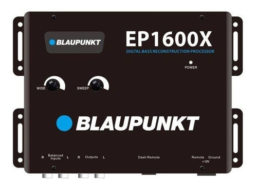 Blaupunkt Potenciador Digital De Bajos  C/control   Epx1600x