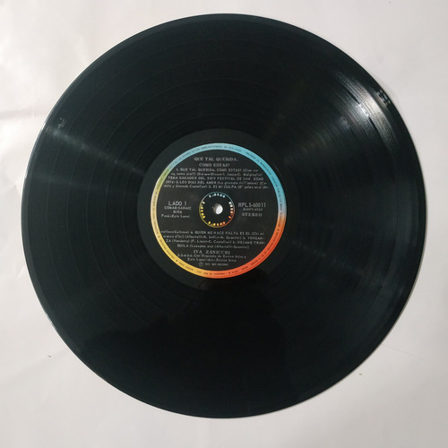 Música Disco Vinilo,iva Zanicchi Que Tal Querida Cómo Estás (Usado)