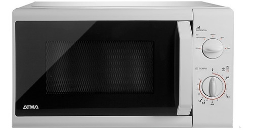 Imagen 1 de 5 de Microondas Atma Mr1720n 20 Lts 700w Lhconfort