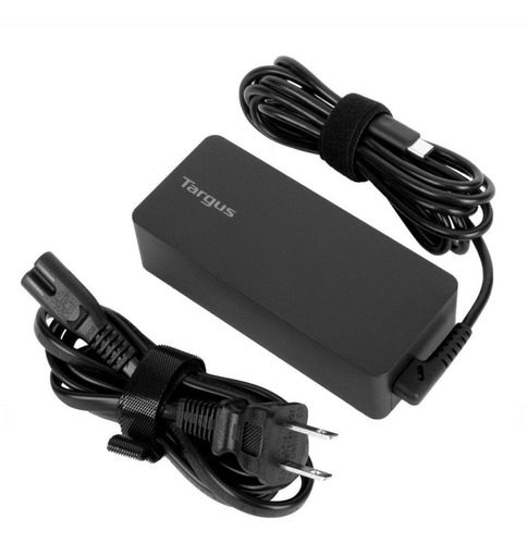 Cargador Targus P/laptop Usb-c 45w Universal Black Apa106bt