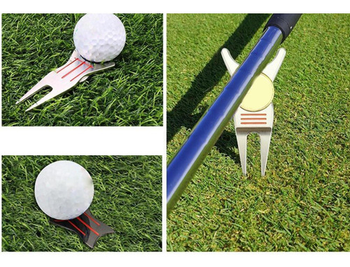 5 Herramienta De Reparación De Chuletas De Golf Portátil,