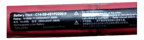 Bateria Bgh C14-sb-4s1p2200-0 2200mah Gtia 