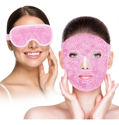 Juego De Mascarilla Refrescante Para Los Ojos Y Mascarilla F