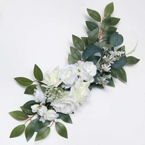 2 Piezas De Flores Decorativas De Arco De Boda Flores