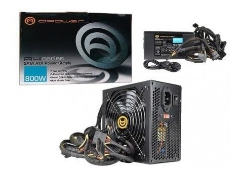 Fuente A-power Ak 800w Reales Garantía- Lich