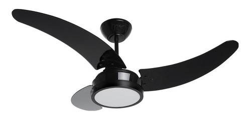 Ventilador De Teto Búzios Max Led 220v Preto Silencioso Tron