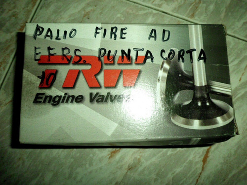 Juego Valvula Admision Palio Fire 1.6 16 Val Cuña Corta