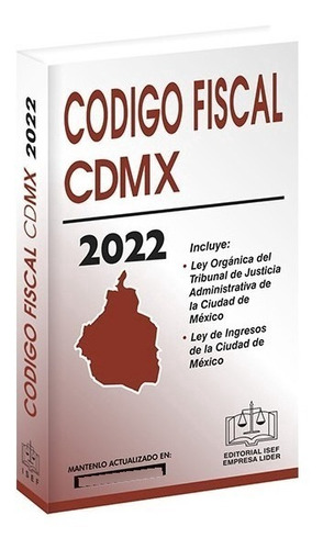 Código Fiscal De La Cdmx 2022 Isef