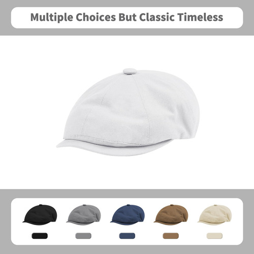 Gorras De Vendedor De Periódicos For Hombre Sombrero De