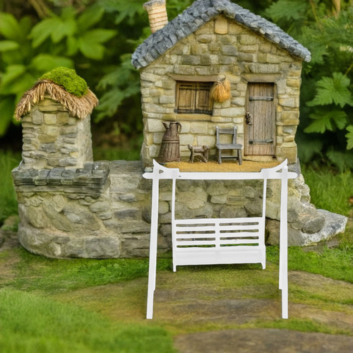 2 Columpios Para Casas De Muñecas: Colgantes En Miniatura A