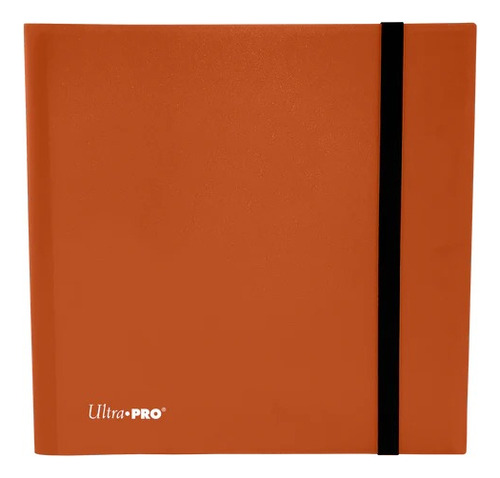 Ultra Pro Carpeta Eclipse Pro Binder 12pockt Pumpkin Orange Idioma Inglés