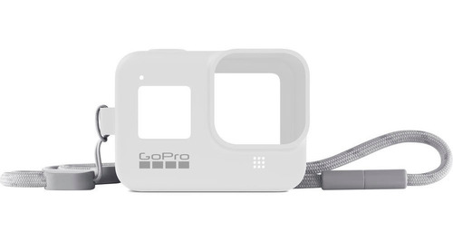 Capa Silicone Com Cordão Sleeve Gopro Hero8 Black Ajsst-001