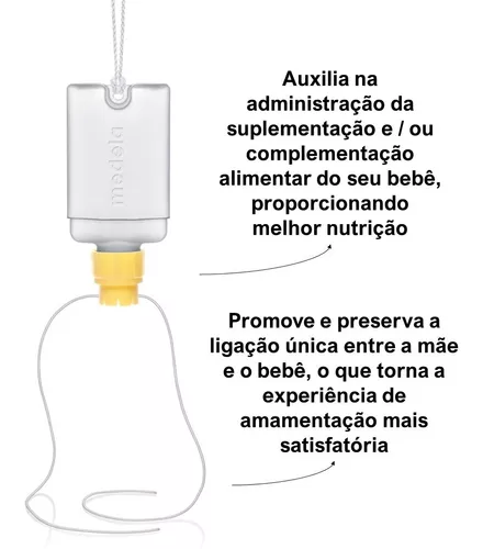 Sistema Nutrição Suplementar Sns 150 Ml Relactador Medela