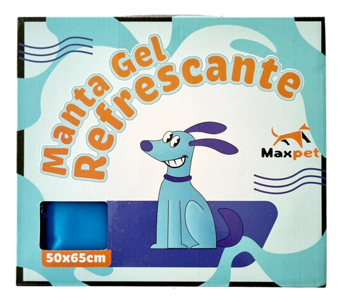 Manta Gel Refrescante Mascotas 50x65 Refrigerante Perro Gato