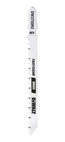 Imagen 2 de 4 de Segueta Para Caladora Acero Alto Carbono 4'' Dewalt Dw3750h2