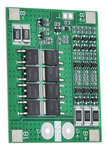 Placa De Protección De Batería De Litio 3s 25a Li-ion 18650