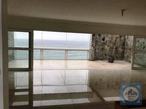 Imagem 10 de 20 de Cobertura Com 3 Dormitórios À Venda, 350 M² Por R$ 1.855.000,00 - Aparecida - Santos/sp - Co0103